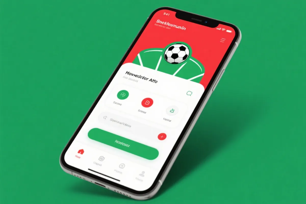 世界杯观赛与投注APP界面示意图